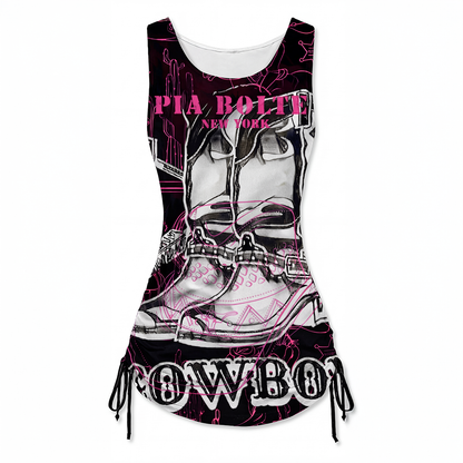 Wild Cowboy Lace-Up Top – New Collection