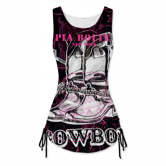 Wild Cowboy Lace-Up Top – New Collection