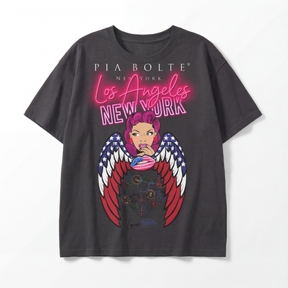 T-Shirt LA love NYC