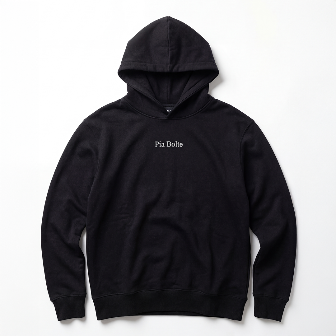 Hoodie LA black gold or silver