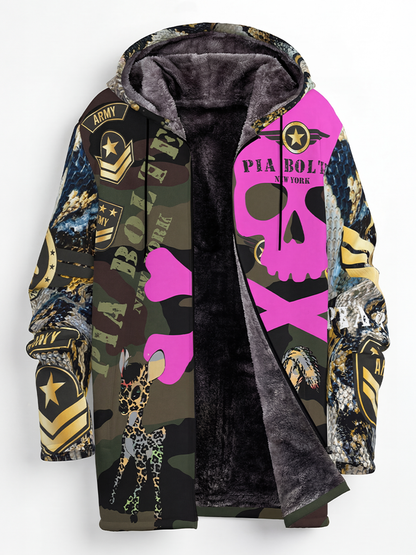 Hoodie jacket military Bambii - PIA BOLTE® COUTURE