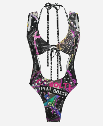 PIA BOLTE® Neon Clash Swimsuit