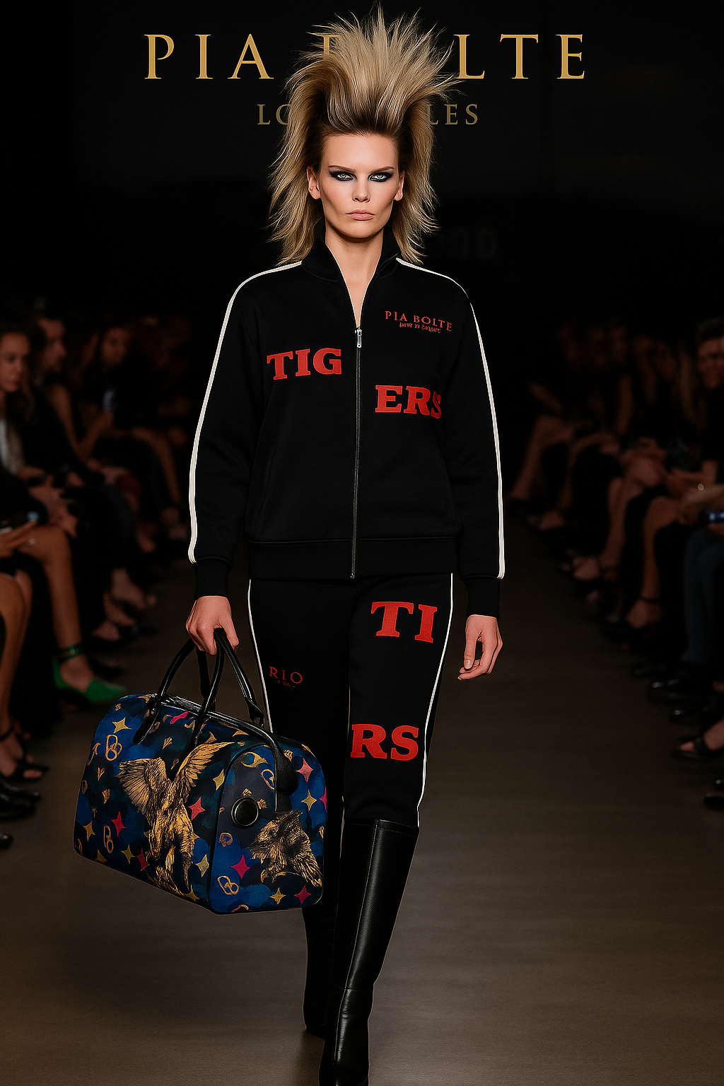 PIA BOLTE® Jacke - Tiger Design