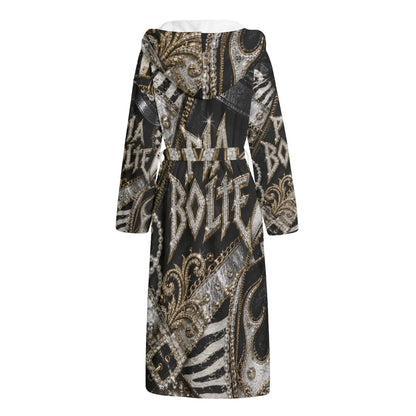 PIA BOLTE® Royal Rebel Bademantel – Luxury Rock Edition