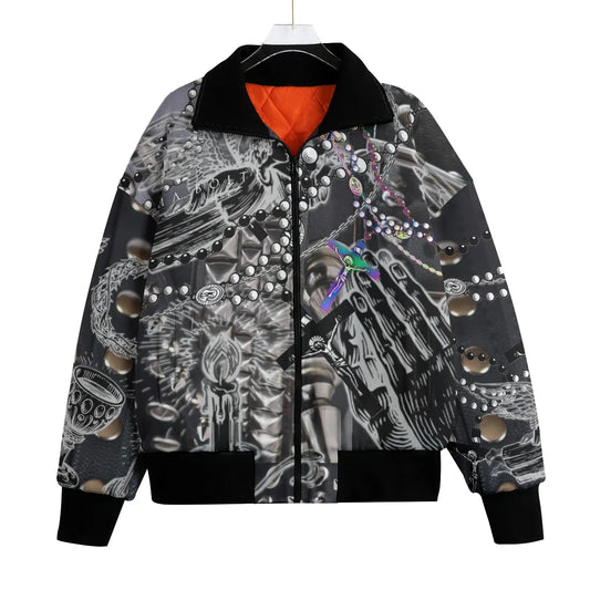 PIA BOLTE® ROCKSTAR JACKE – BLACK ICON PRINT - PIA BOLTE® COUTURE