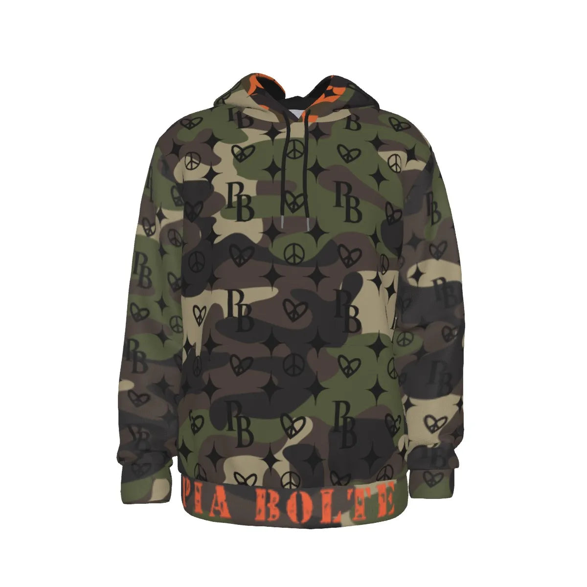 PIA BOLTE® Hoodie – CAMOUFLAGE EAGLE unisex