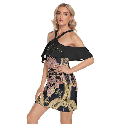 PIA BOLTE® Off Shoulder Kleid - Tiki Princess of Hawaii