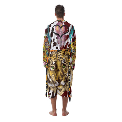 PIA BOLTE® Bademantel - Tiger