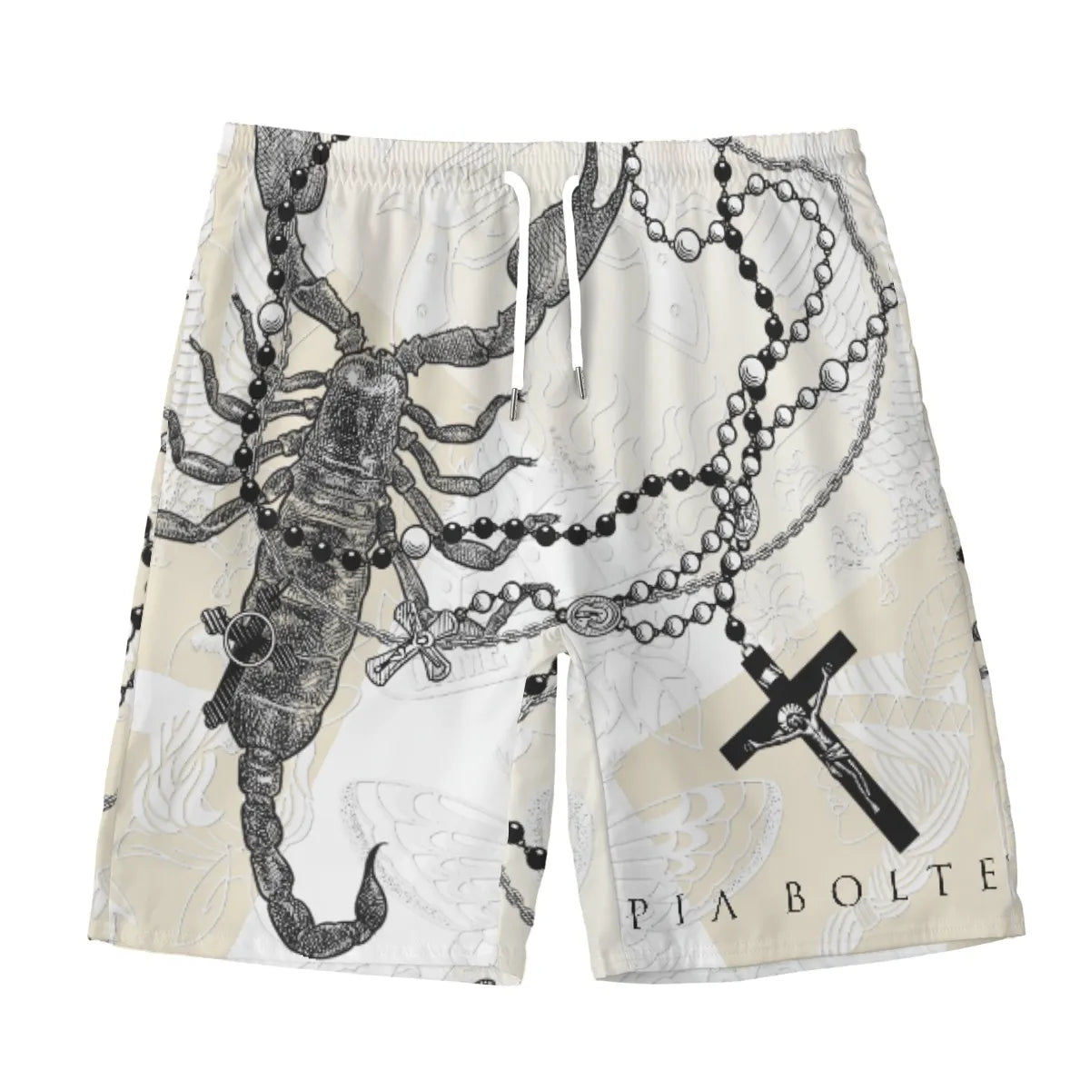 PIA BOLTE® Beach Shorts – Scorpion Chain Edition