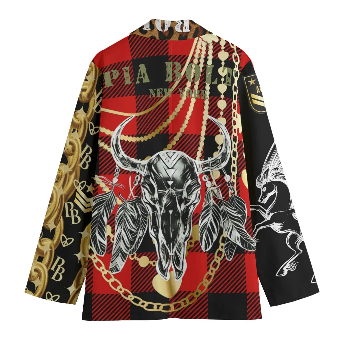 PIA BOLTE® Golden Dynasty Blazer – Baroque Couture - PIA BOLTE® COUTURE