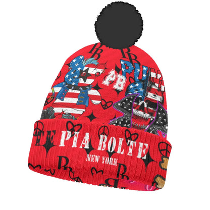 PIA BOLTE® Beanie – Rockstar Red
