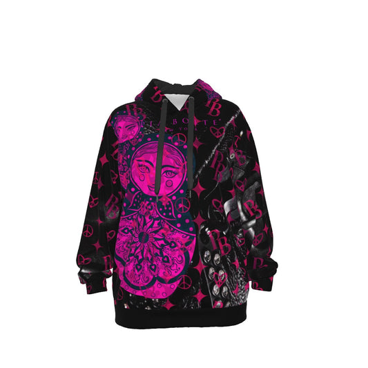 Hoodie Pink Hologram Matroschka