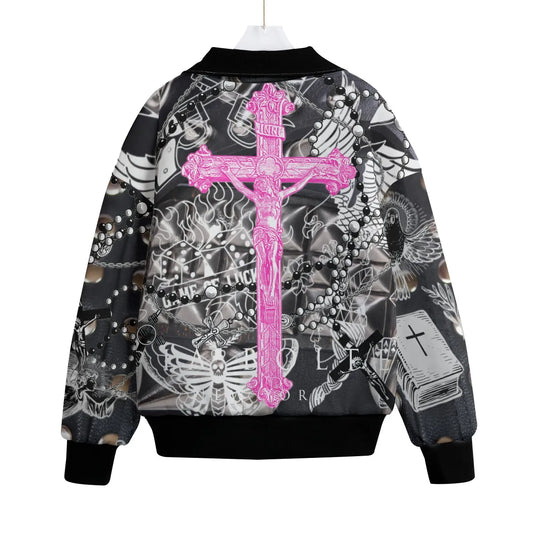 PIA BOLTE® ROCKSTAR JACKE – BLACK ICON PRINT - PIA BOLTE® COUTURE