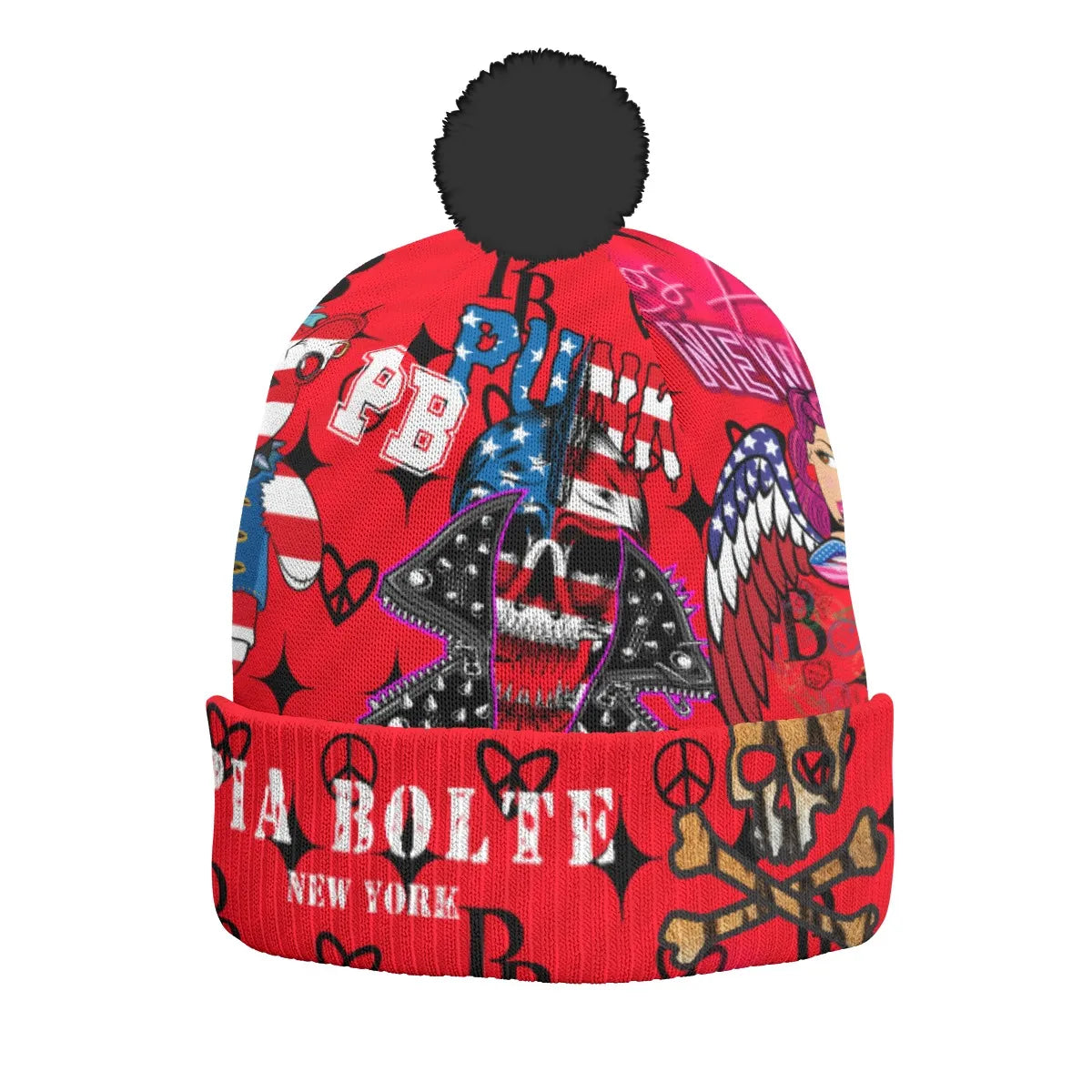PIA BOLTE® Beanie – Rockstar Red