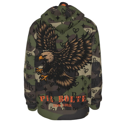 PIA BOLTE® Hoodie – CAMOUFLAGE EAGLE unisex