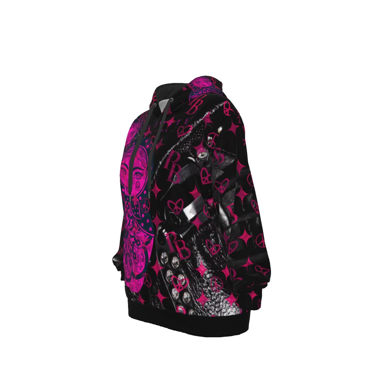 Hoodie Pink Hologram Matroschka