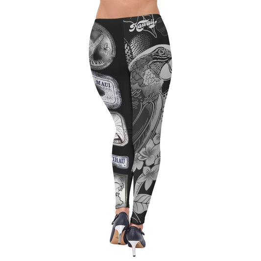 PIA BOLTE® Leggings (stretch) -🌺Waikiki Hawaii State