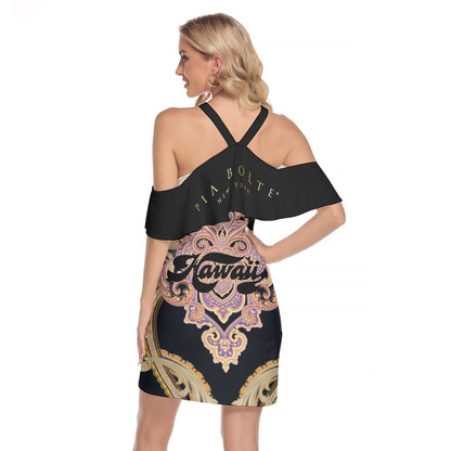 PIA BOLTE® Off Shoulder Kleid - Tiki Princess of Hawaii