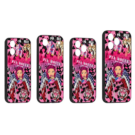 PIA BOLTE® Statement Phone Case – Angel Rebel Edition