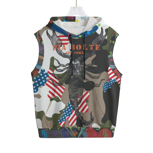 PIA BOLTE® Hooded Vest – Scorpion Camo Print