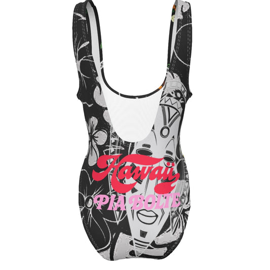 PIA BOLTE® High Cut Swimsuit Aloha Hawaii Flower Power