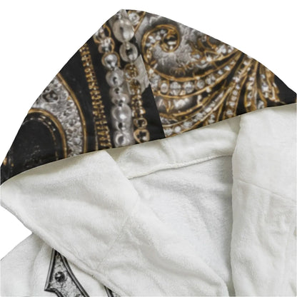 PIA BOLTE® Royal Rebel Bademantel – Luxury Rock Edition