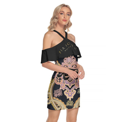 PIA BOLTE® Off Shoulder Kleid - Tiki Princess of Hawaii