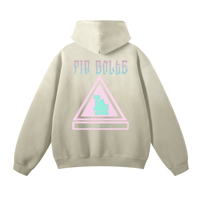 WINTER Hoodie LA Beige fleece