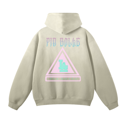 WINTER Hoodie LA Beige fleece