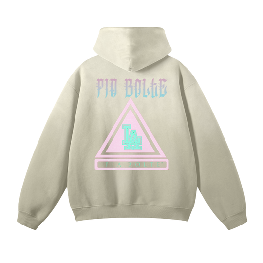 WINTER Hoodie LA Beige fleece