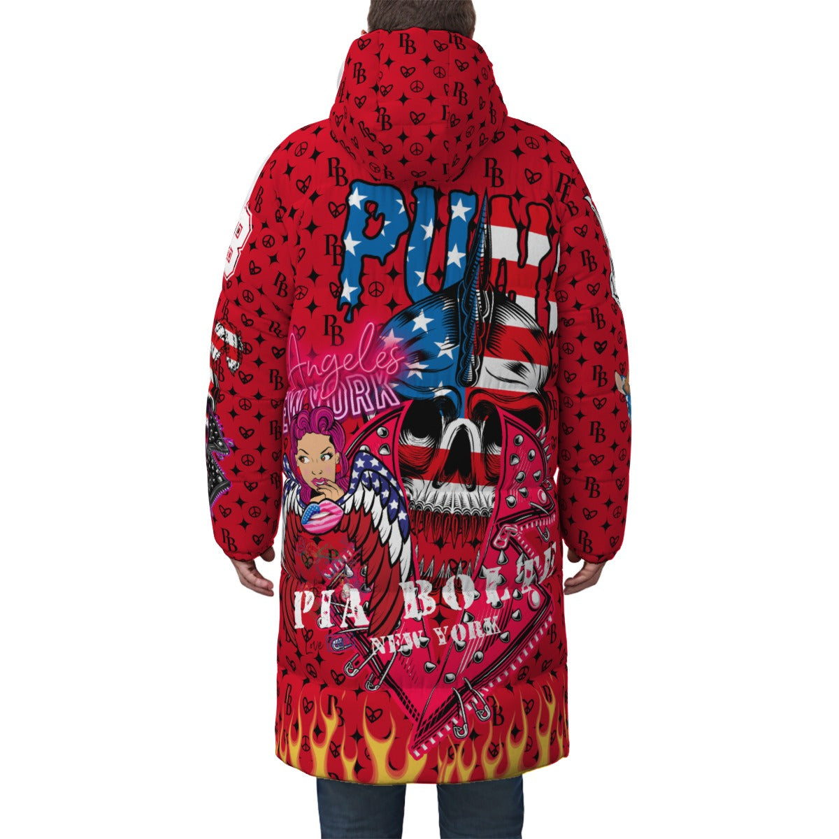 PIA BOLTE® Winter Mantel - PUNK ICON unisex
