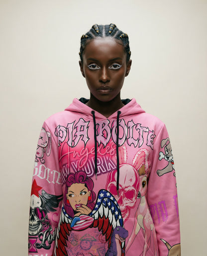 PIA BOLTE® Hoodie PINK & BEAUTIFUL
