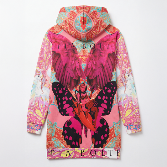 PIA BOLTE® Hoodie - New York wings butterfly