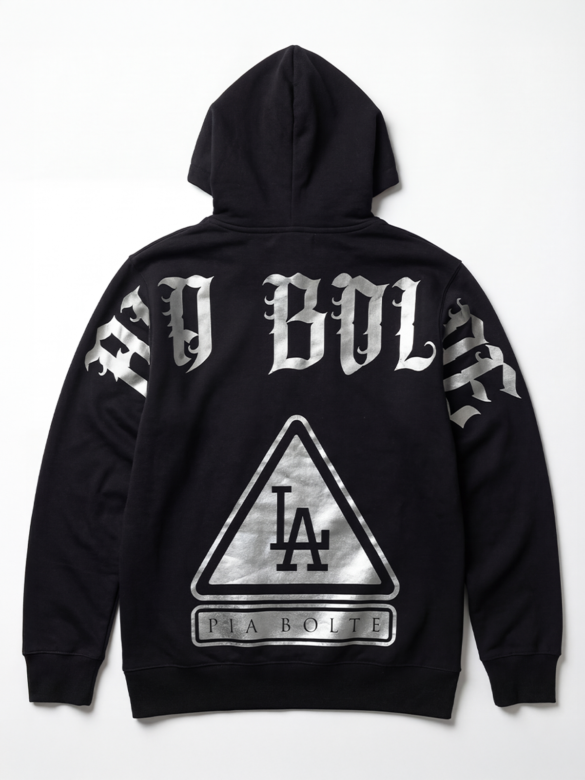 Hoodie LA black gold or silver - PIA BOLTE® COUTURE