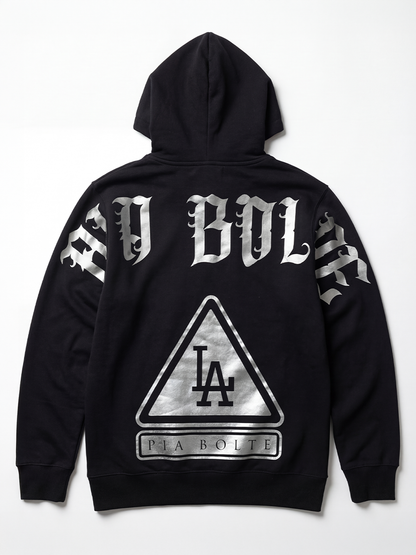 Hoodie LA black gold or silver - PIA BOLTE® COUTURE
