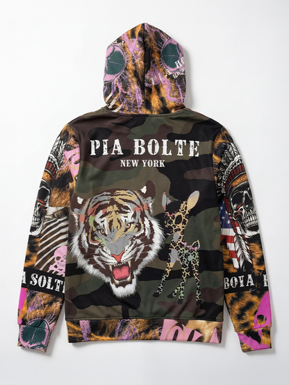 PIA BOLTE® Hoodie Bambii Tiger - PIA BOLTE® COUTURE