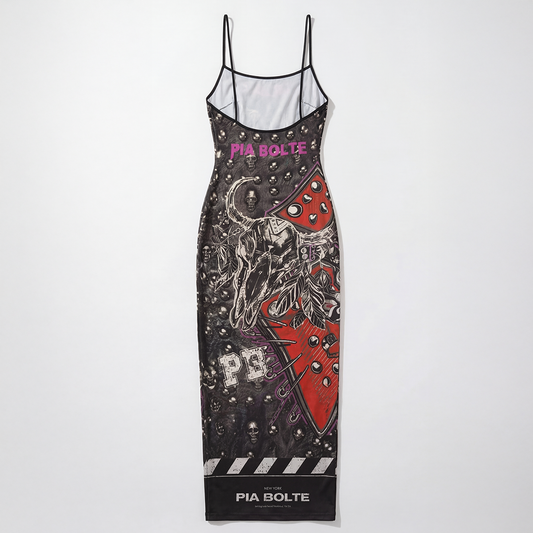 PIA BOLTE® NY PARTY MESH DRESS – Midnight Heat