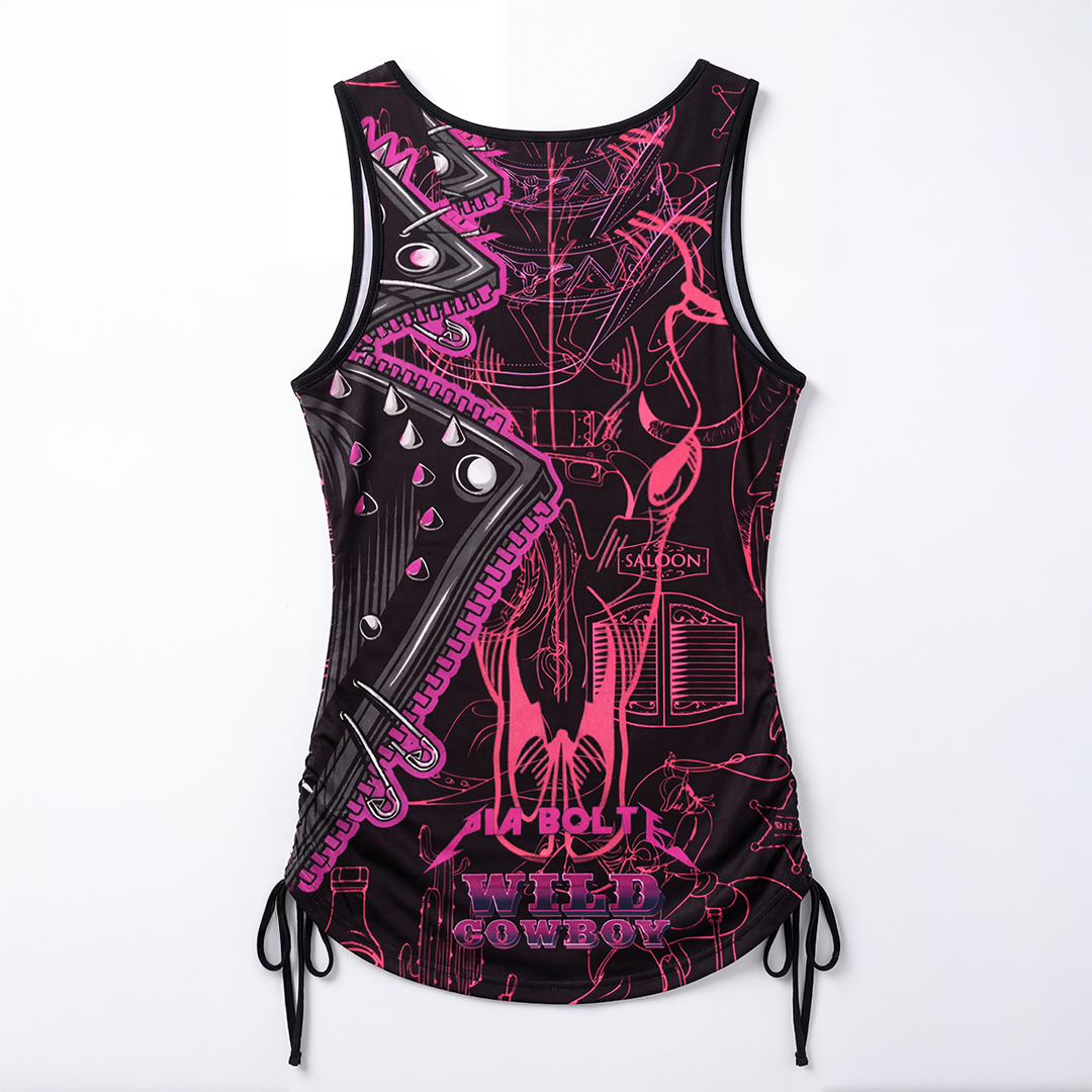 Wild Cowboy Lace-Up Top – New Collection