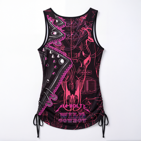 Wild Cowboy Lace-Up Top – New Collection