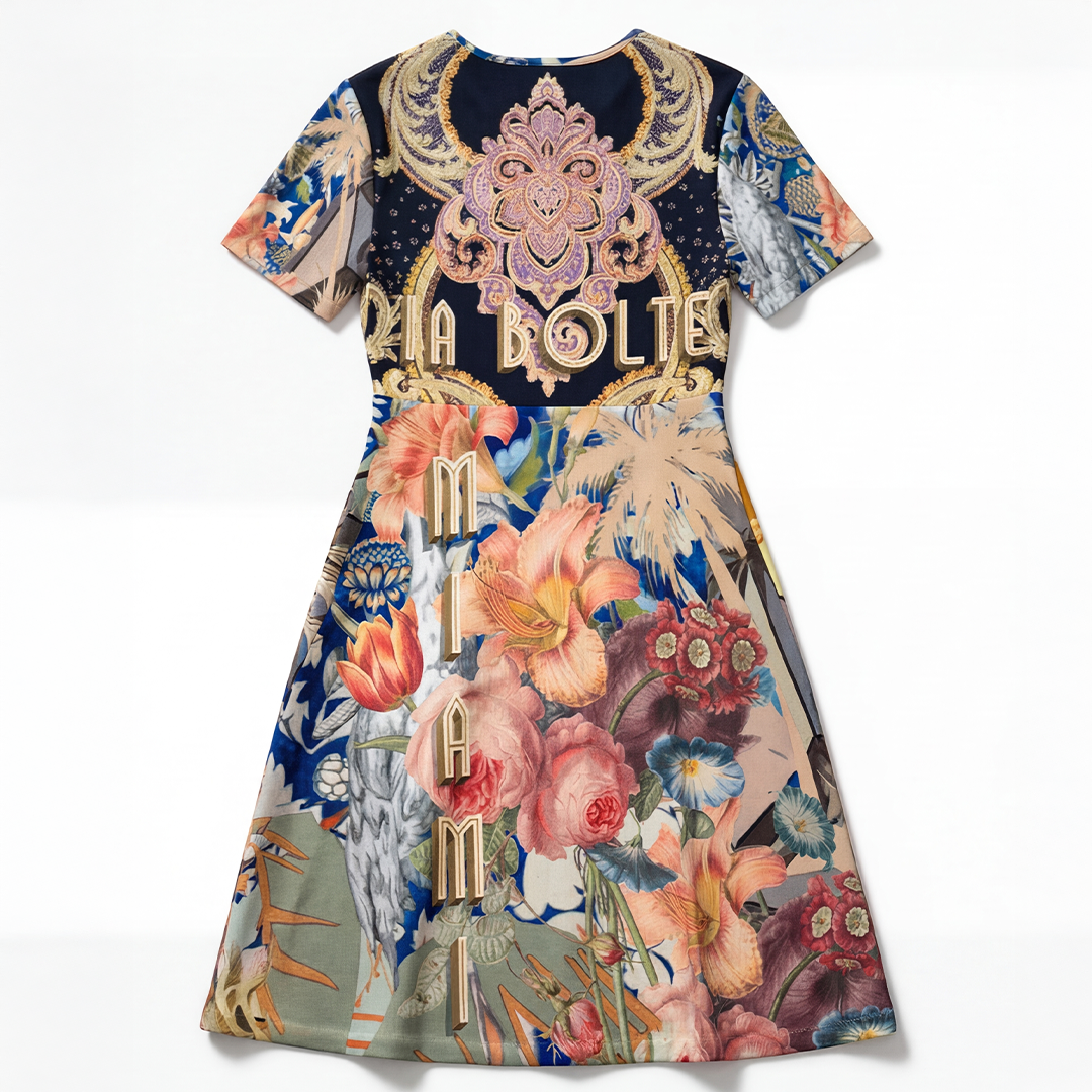 PIA BOLTE® Kleid - mystic flowers dream ᴸᴵᴹᴵᵀᴱᴰ