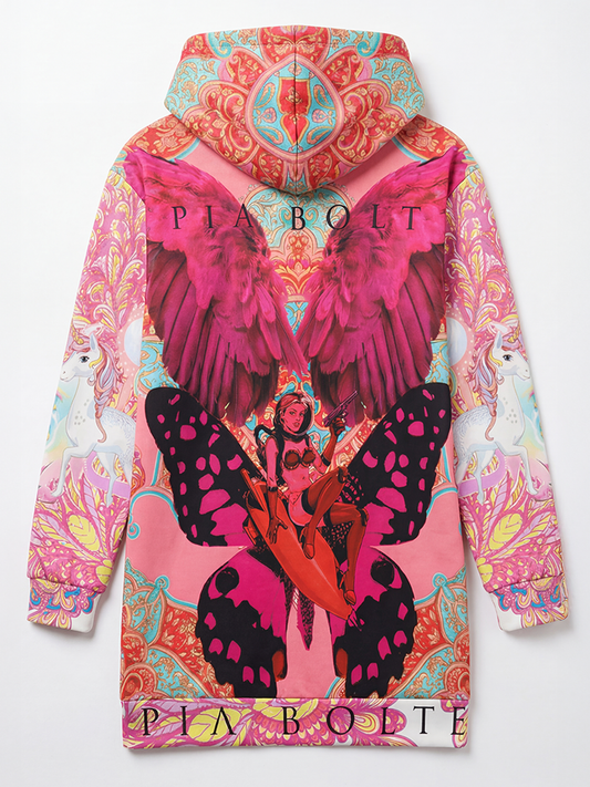 PIA BOLTE® Hoodie - New York wings butterfly