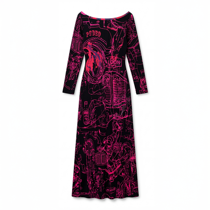 PIA BOLTE® RUNWAY VELVET DRESS – Midnight Statement