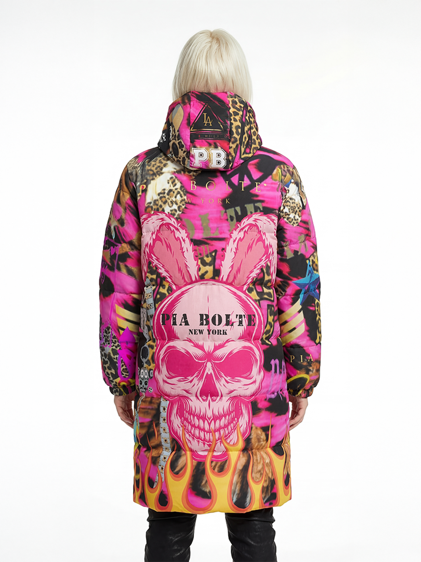 PIA BOLTE® Mantel Pink Winter - PIA BOLTE® COUTURE