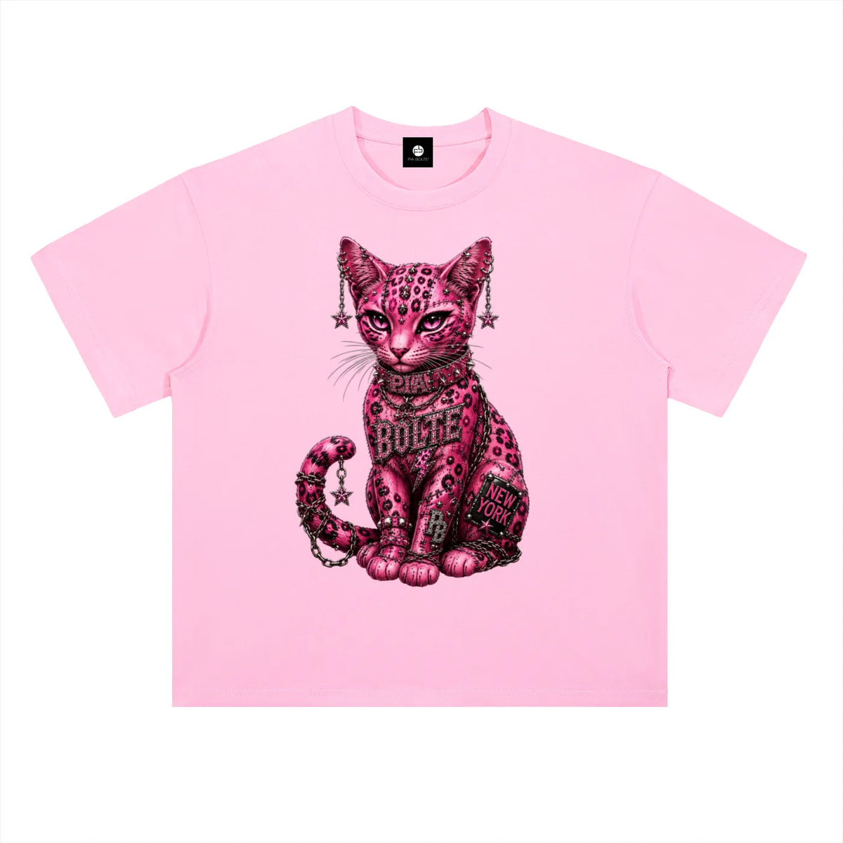 PIA BOLTE® NEW YORK MATRYOSHKA RAW-HEM T-SHIRT