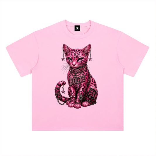 PIA BOLTE® NEW YORK MATRYOSHKA RAW-HEM T-SHIRT