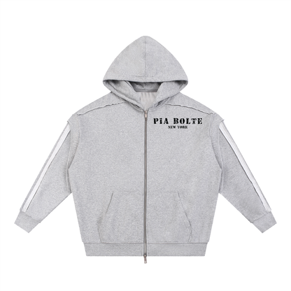 PIA BOLTE® Hoodie - Grey Retro Label