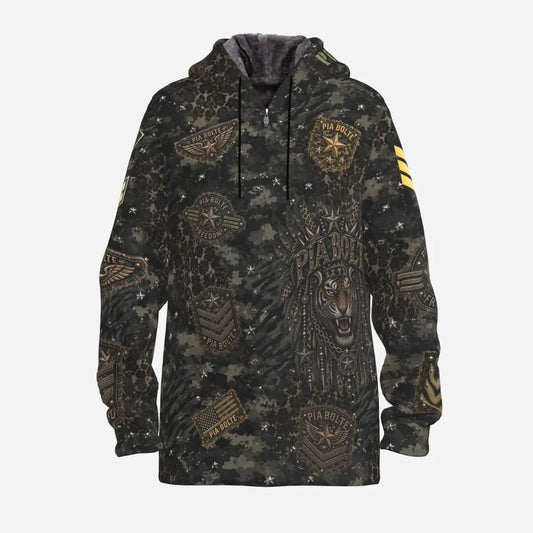 PIA BOLTE® ARMY TIGER GOLD JACKET - PIA BOLTE® COUTURE