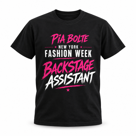PIA BOLTE® NY Fashion Week Backstage Shirt