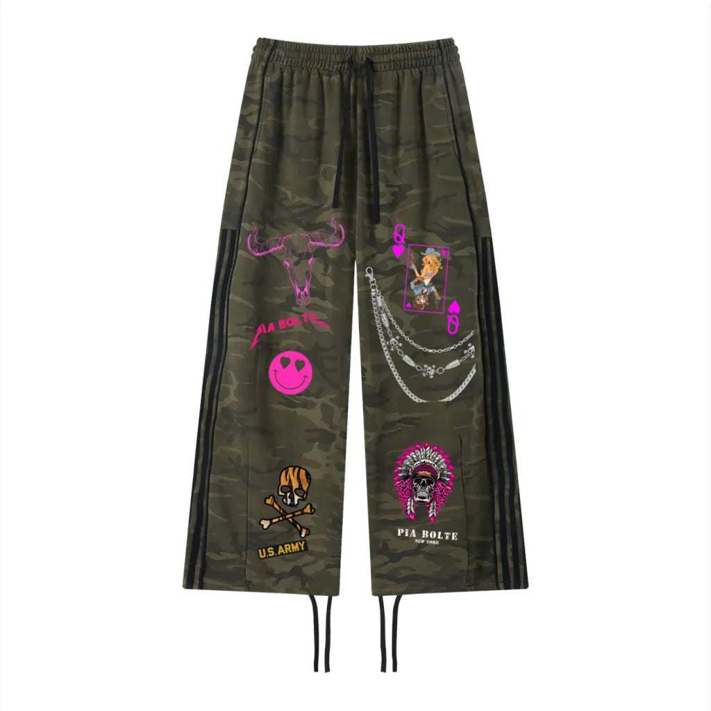 PIA BOLTE® Camo Statement Pants – Icon Mix