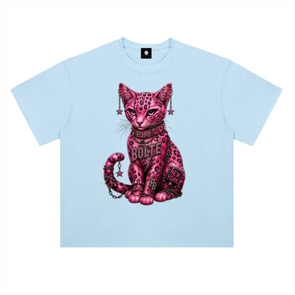 PIA BOLTE® NEW YORK MATRYOSHKA RAW-HEM T-SHIRT